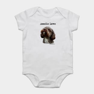 Doodle Dog Love Baby Bodysuit